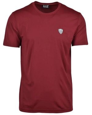 EA7 T-Shirts - Rosso