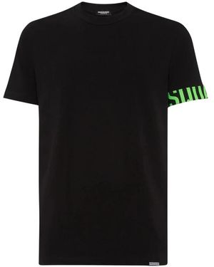 DSquared² Ronde Hals T-Shirt - Zwart