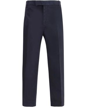 Thom Browne Straight Trousers - Blu