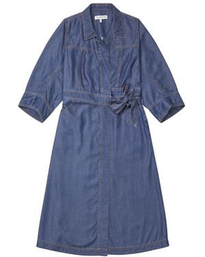 Munthe Midi Dresses - Bleu