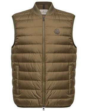 Moncler Gilet Doudoune Froissel - Groen