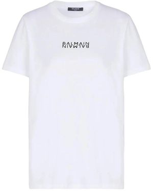 Balmain T-Shirts - White