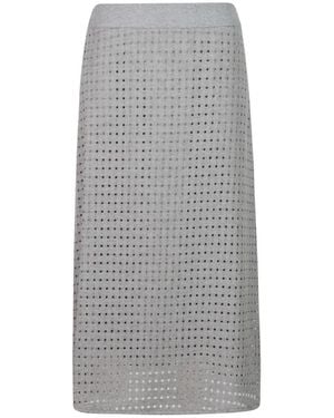 Peserico Midi Skirts - Gris