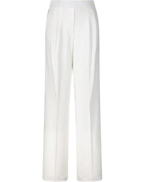 RAFFAELLO ROSSI Relaxed-Fit High-Waist Hose - Weiß