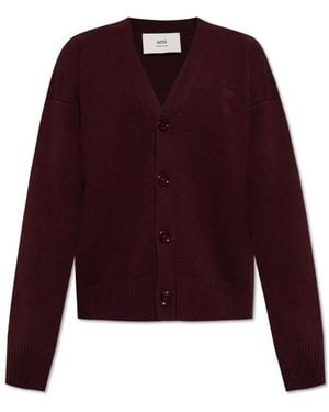 Ami Paris Cardigans - Purple
