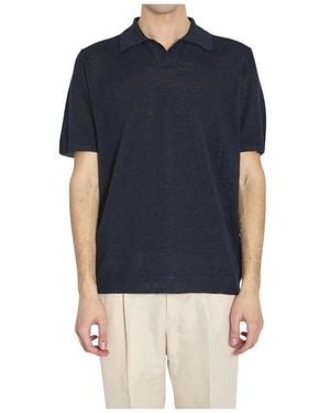 Roberto Collina Polo Shirts - Azul
