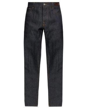 Lanvin Gerades Jeans - Blau