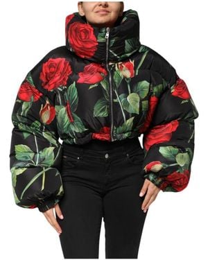 Dolce & Gabbana Winter Jackets - Red