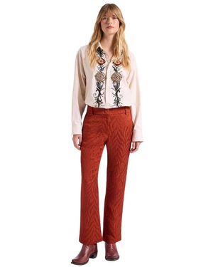La DoubleJ Wide Trousers - Rosso