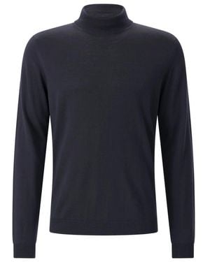 Roberto Collina Rollkragenpullover - Blau