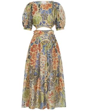 Ixiah Midi Dresses - Metálico