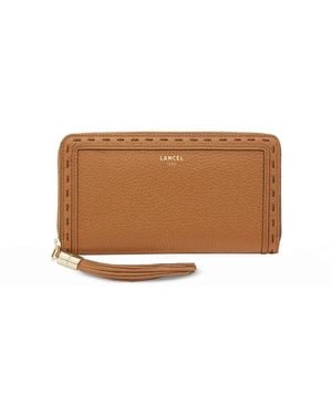 Lancel Stijlvolle Flirt Portemonnee Bruin
