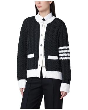 Thom Browne Cardigans - Negro