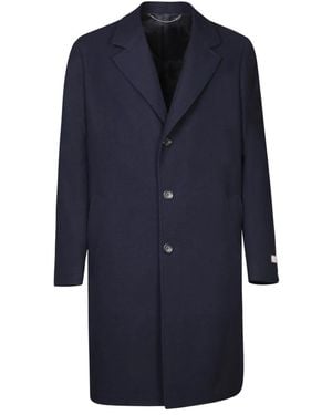 Canali Klassieke Jas Met Drie Knopen - Blauw
