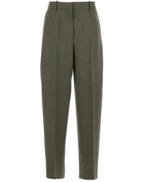 TOTEME Tapered Trousers - Green