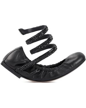 Rene Caovilla Ballerinas - Black