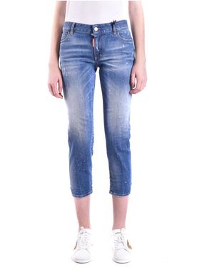 DSquared² Cropped Jeans - Blue