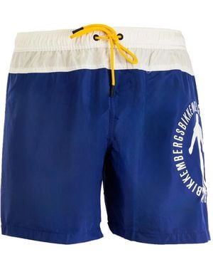 Bikkembergs Herren Badehose Blau Sommerstil