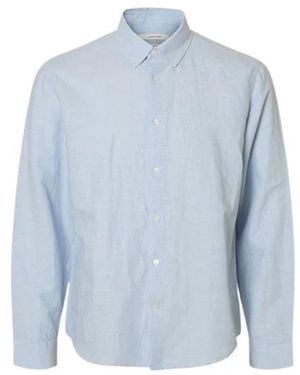 SELECTED Casual Shirts - Blu