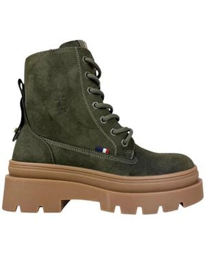 U.S. POLO ASSN. Lace-Up Boots - Verde