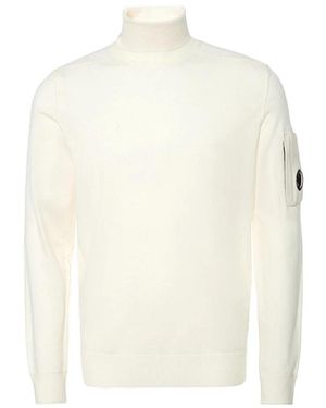 C.P. Company Turtlenecks - White