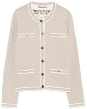 Tory Burch Wollen Cardigan - Wit