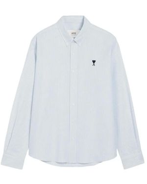 Ami Paris Casual Shirts - White