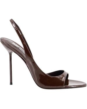 Paris Texas Schoenen ,Bruin ,Leer Lidia Slingback Sandaal