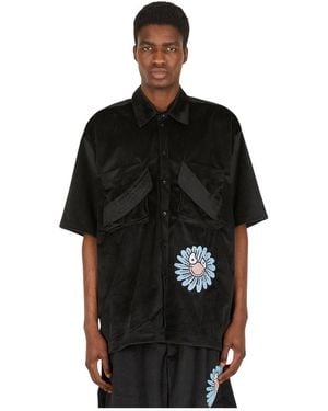 Garbage TV Short Sleeve Shirts - Black