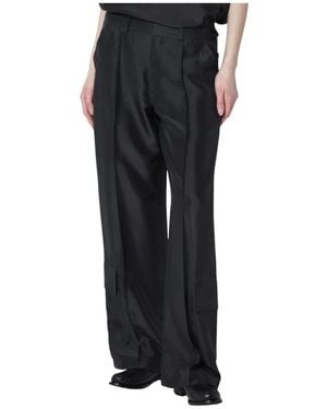 DURAZZI MILANO Wide Pants - Black