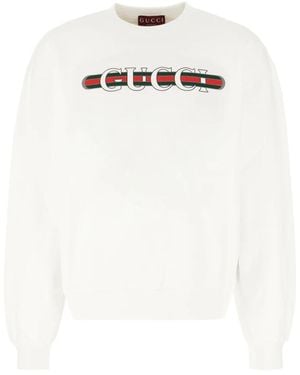 Gucci Stylische Sweatshirts Für Einen Trendy Look - Weiß