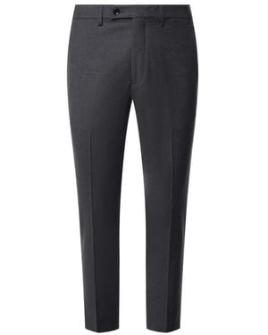 Michael Coal Broeken ,Grijs ,Pantalon - Blauw