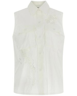 P.A.R.O.S.H. Shirts - White