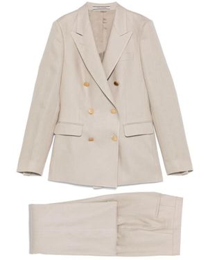 Tagliatore Double Breasted Suits - Neutro