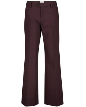 Closed Wide Trousers - Viola