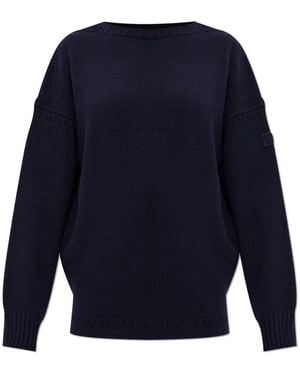 Chloé Round-Neck Knitwear - Bleu