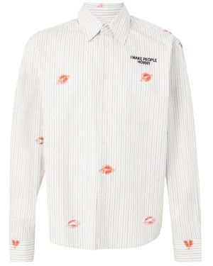 Carne Bollente Casual Shirts - White
