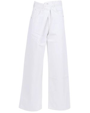 Agolde Vana Fold Jeans - Wit
