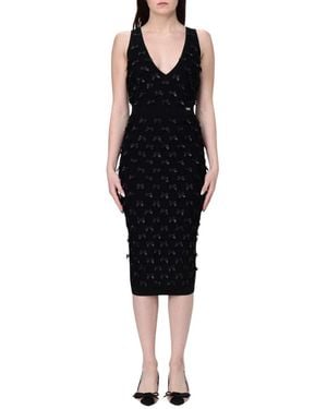 Elisabetta Franchi Midi Dresses - Negro