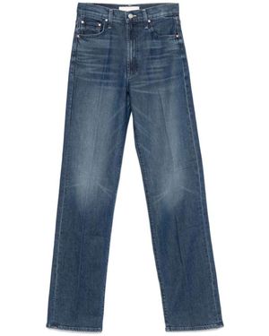 Mother Zip Heel Jeans - Blauw