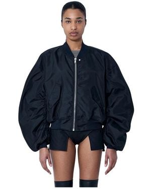 Rick Owens Bomber Jackets - Blue