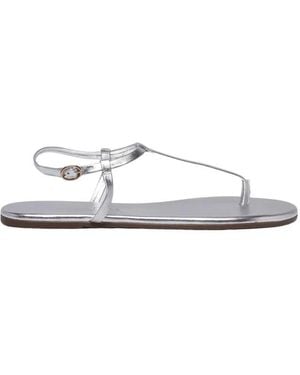 TKEES Flat Sandals - Blanc