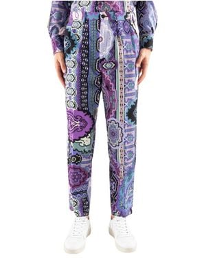 Cor Sine Labe Doli Straight Trousers - Blue