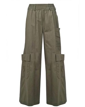 Souvenir Clubbing Wide Trousers - Green