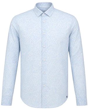 Manuel Ritz Casual Hemden - Blauw