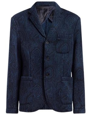 Etro Blazers - Azul