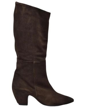 Ernesto Dolani Heeled Boots - Brown
