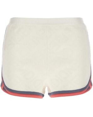 Fendi Short Shorts - White
