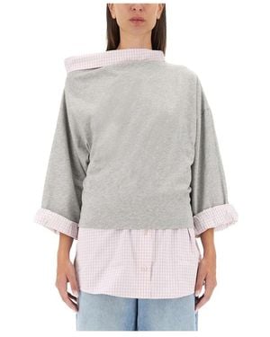 Dries Van Noten Blouses - Grey