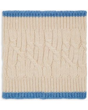 Gallo Scaldacollo Motivo Treccia Tinta Unita - Naturel